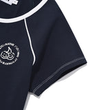 ドゥードゥルチェリーUネックTシャツ / DOODLE CHERRY U NECK T-SHIRT [NAVY]