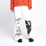 キスモノジョガーパンツ/KISS-mono Jogger pants [2 Color]