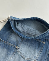 denim rope backpack