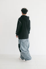 BSRBTステッチパーカー / BSR2223FWPO066 BSRBT STITCH HOODIE BLACK