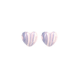 2022パントンマーブリングピアス/2022 Pantone Heart Marbling earring (LP)