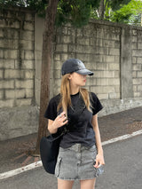ビンテージナンバープリントラグランTシャツ