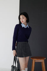 Leta Crop Shirt (2color)