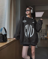 (UNISEX) コブ制服オーバーマンツーマン