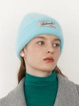 ANGORA BEANIE LIGHT BLUE