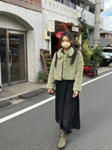 [MADE] Pudding Fur Jacket (Matcha Green)