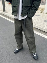 ヴェアリアスセルビッジワイドデニムパンツ