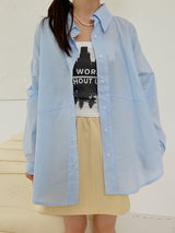 カットシャツ/Asa cut shirt (4color)