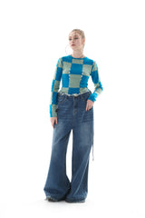 ファンシーデニムパンツ/FANCY DENIM