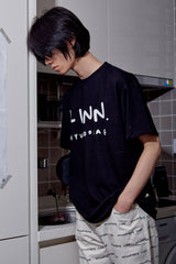 Logo tee ( BLACK ) (6594780627062)