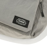 POCKET DRAWSTRING CROSS BAG [LIGHT GRAY]