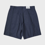タックバミューダパンツ/TUCK BERMUDA PANTS (NAVY)