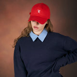 Monogram soft over fit ball cap