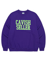 ブークルカレッジスウェットシャツ/BOUCLE COLLEGE SWEATSHIRT PURPLE(CV2CFUM469A)
