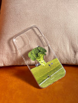 ブロッコリーガーデンジェリースマホケース/Broccoli garden jelly case