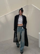 (UNISEX) f/w ピーナッツマキシロングコート