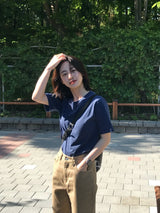 ライトデイリーラウンドT