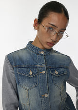 [MADE] Tenardyl Knit Denim Jacket