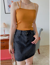 ムスクニットスリーブレス / Musk Knit Sleeveless (7color)