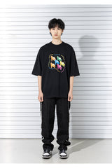 ダブルインシションデニムパンツ/DOUBLE INCISON DENIM PANTS