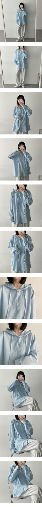 キタサマーフードシャツ / Kita Summer Hooded Shirt