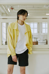 ユニセックスカフハーフパンツ/unisex cuff half pants black