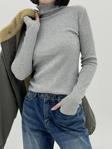 リブウォーマーポーラーTシャツ/Ribbed warmer polar T-shirt (3color)