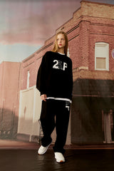 センスロゴスウェットシャツ / 25P SENSE LOGO SWEAT SHIRTS_BLACK