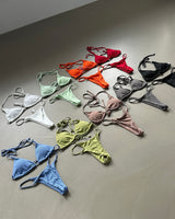 9 colors Basic Tanning Strap Bikini