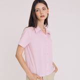 シアサッカーストライプシャツ / SEERSUCKER STRIPE SHIRT (PINK)
