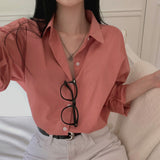 [7color] Paris Pintuck Loose Fit Shirt