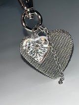 MADE silver net Keyring