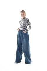 ファンシーデニムパンツ/FANCY DENIM