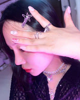 [YENA/Red Velvet] Falling white pearl ring