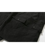 マルチポケットクロップドパンツ/Multi Pocket Cropped Pants (Black)