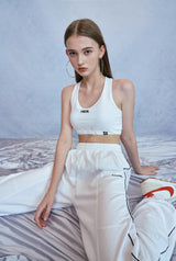 HIDE Cutting Sweat Pants (White) (6570988535926)