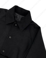 メゾンウールマックコート/SK Maison Wool Mac Coat (2 colors)