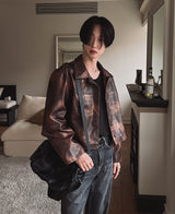 クロッカータイダイブレザー/[自主製作] Crocker tie-dye blazer