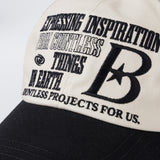 Bロゴボールキャップ / b logo ball cap [black]