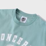 クラシックビッグロゴクルーネックミントユニセックスTシャツ / Classic Big Logo Crew Neck Mint Unisex T-shirt