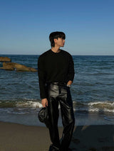Perfect Semi Overfit Cotton Long Sleeve T Shirt (10color)