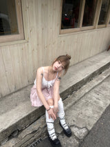 ルーズレイヤードニーソックス / Loose Layered Knee Socks