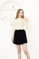 lace chiffon blouse (6688682508406)