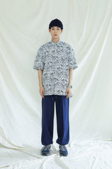 プレイン 1/2 シャツ /PLAIN PAISLEY 1/2 SHIRT CREAM