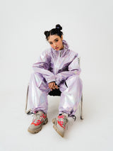 メロースーパーワイドベンティレーションパンツ / BSR2223FWPT014 MELLOW SUPER WIDE VENTILATION PANTS HOLOGRAM PINK