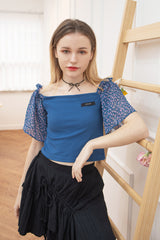 シフォンシャーリングTシャツ