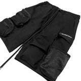 TZ Cargo Shorts Pants V2 - Black (6664259895414)