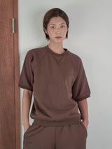 コットンスウェットシャツ [ BROWN ]