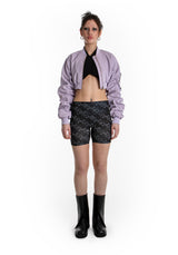 クロップボンバージャケット / CROP BOMBER JACKET