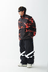 ニューポットXリフレクティブトラックパンツ / BSR2223FWPT026 NEW POT-X REFLECTIVE TRACK PANTS BLACK
